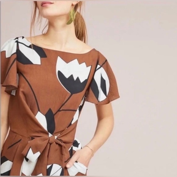 Eva Franco jumpsuit black and brown - Picture 2 of 5